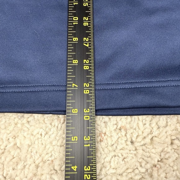 Denver Broncos NFL Team Apparel 1/4 Zip Pullover Men's XL Navy Gray Football - Picture 5 of 6